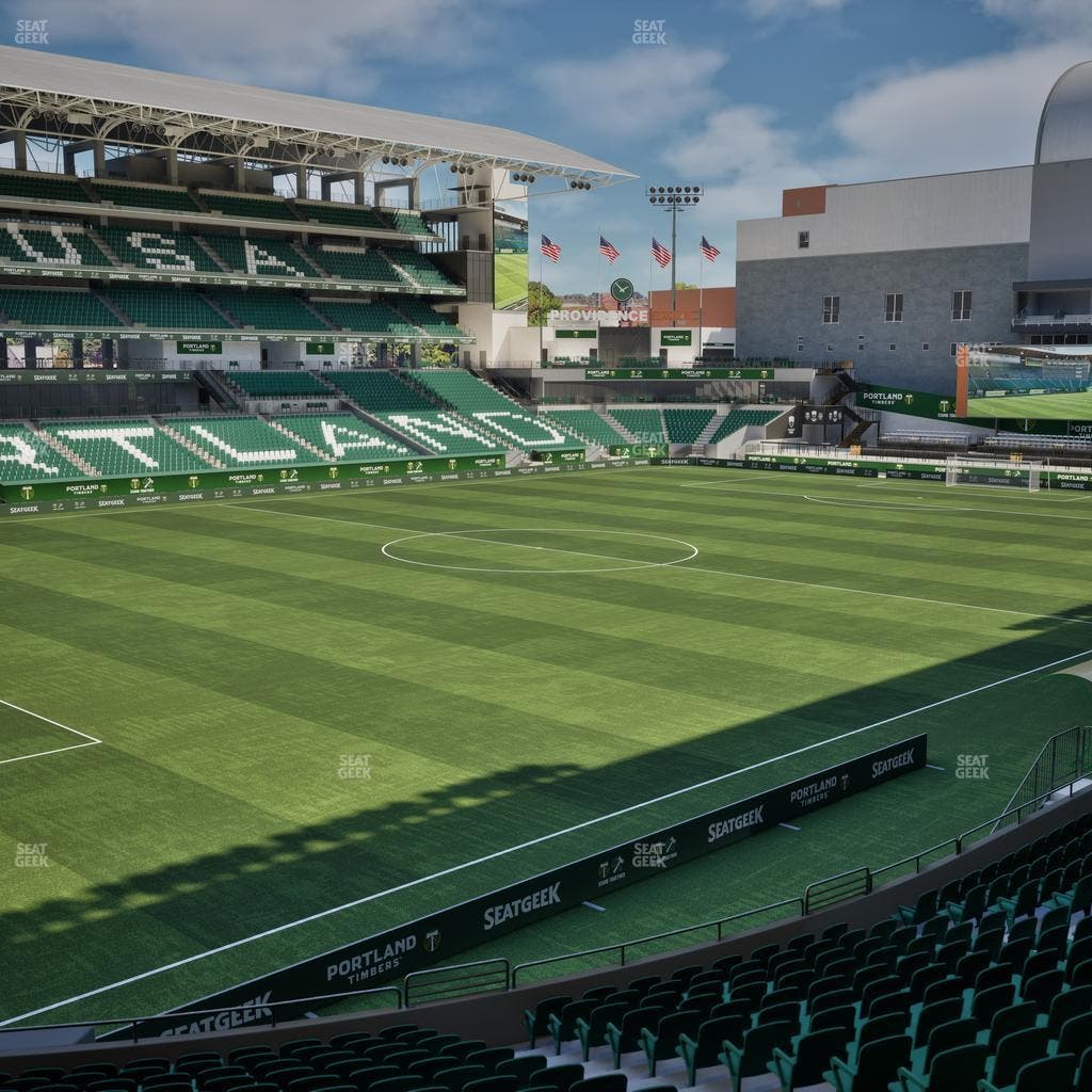 Providence Park - Section 113 Seat View