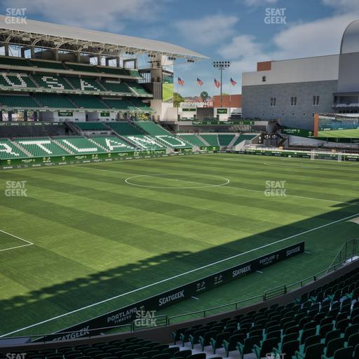 Providence Park - Section 113 Seat View