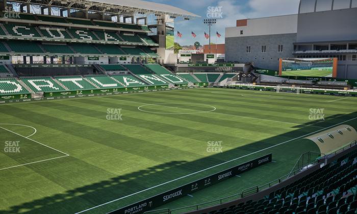 Providence Park - Section 113 Seat View