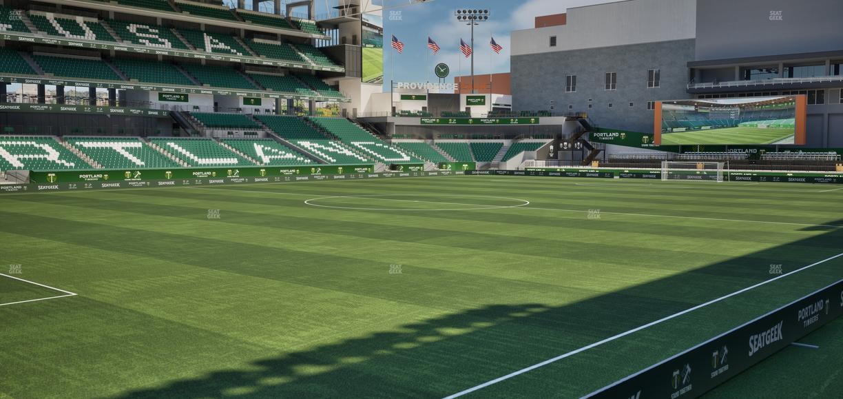 Providence Park - Section 113 Seat View