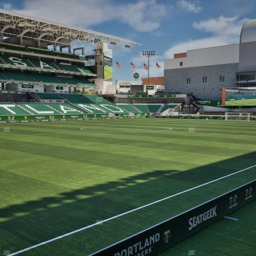 Providence Park - Section 113 Seat View
