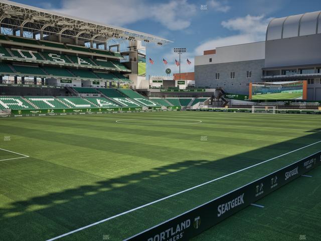 Providence Park - Section 113 Seat View