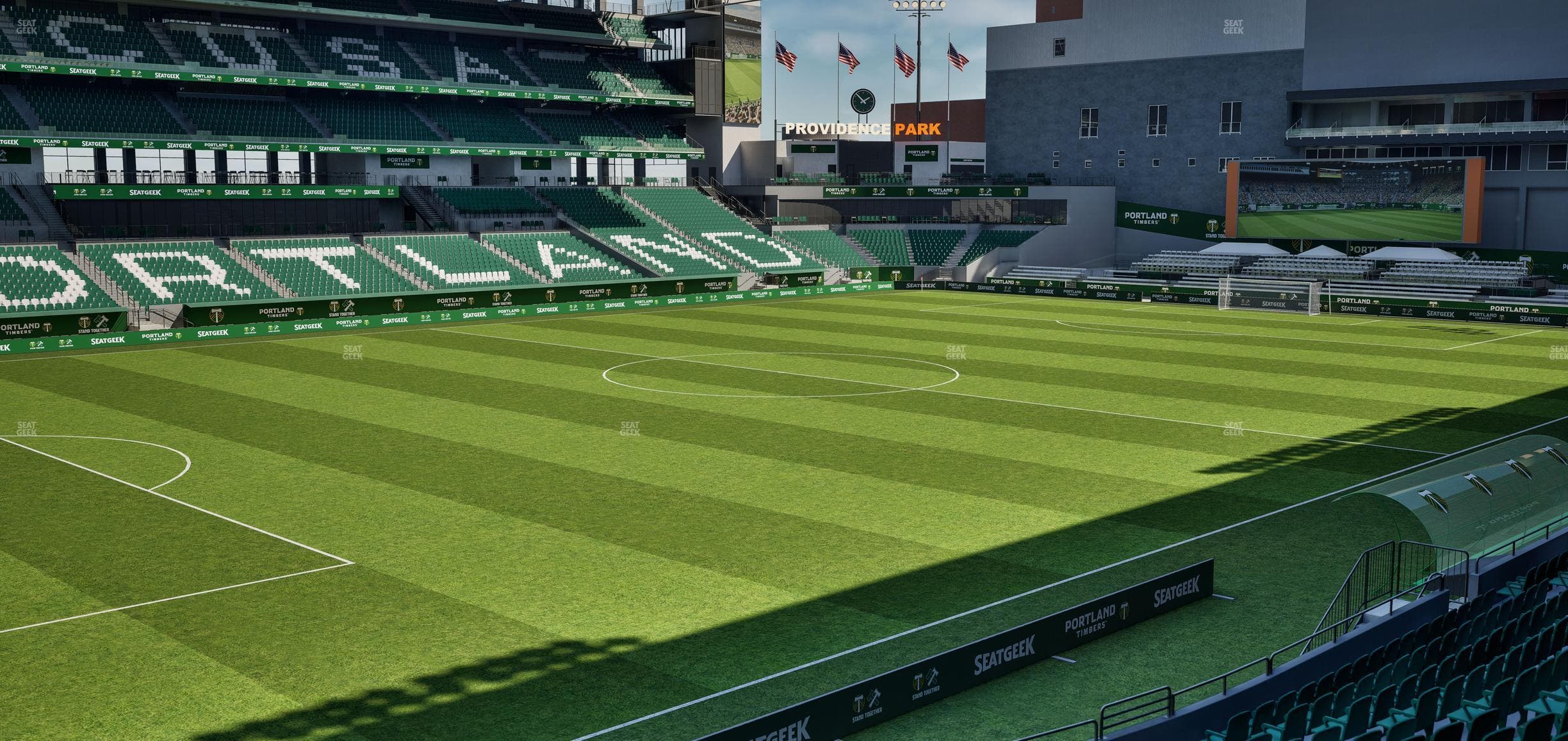 Providence Park - Section 113 Seat View