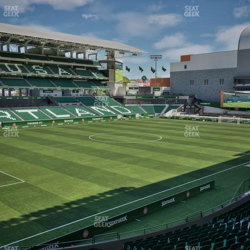 Providence Park - Section 113 Seat View
