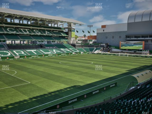 Providence Park - Section 113 Seat View