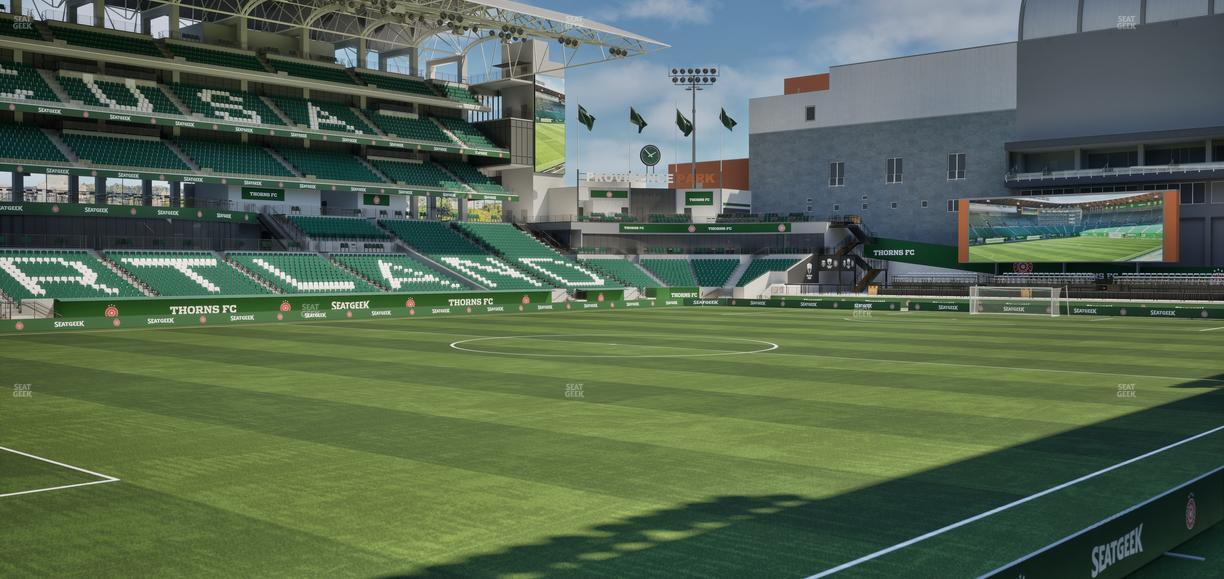 Providence Park - Section 113 Seat View