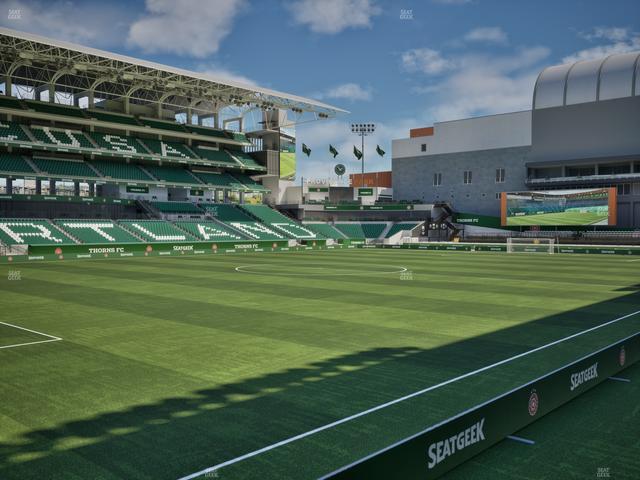 Providence Park - Section 113 Seat View