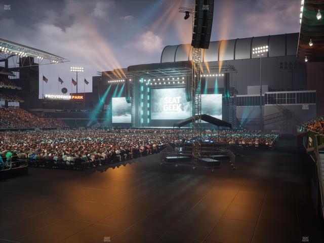 Providence Park - Section 113 Seat View