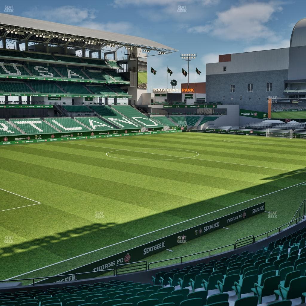 Providence Park - Section 113 Seat View