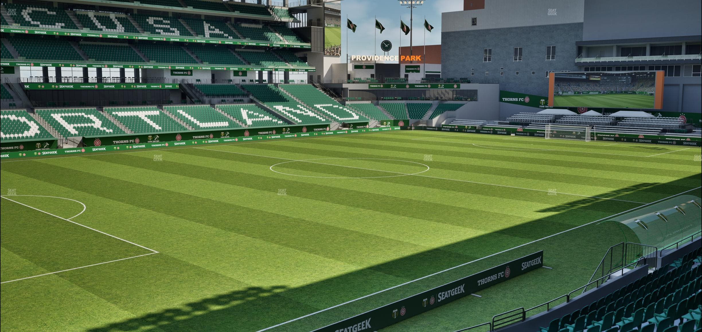 Providence Park - Section 113 Seat View