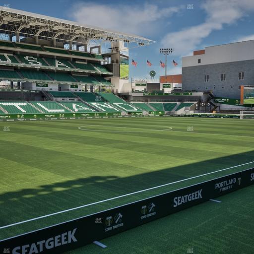 Providence Park - Section 114 Seat View