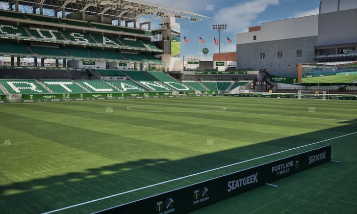 Providence Park - Section 114 Seat View