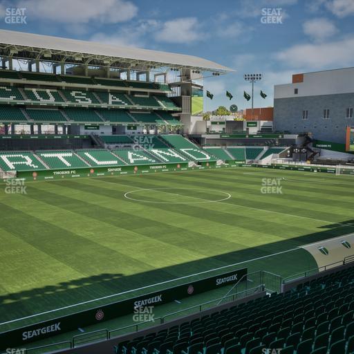 Providence Park - Section 114 Seat View