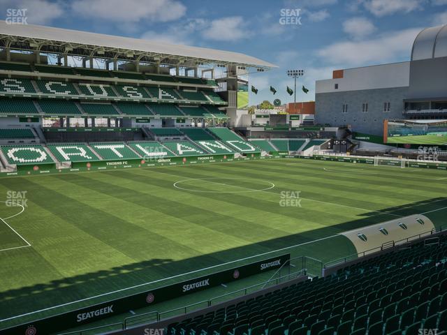 Providence Park - Section 114 Seat View