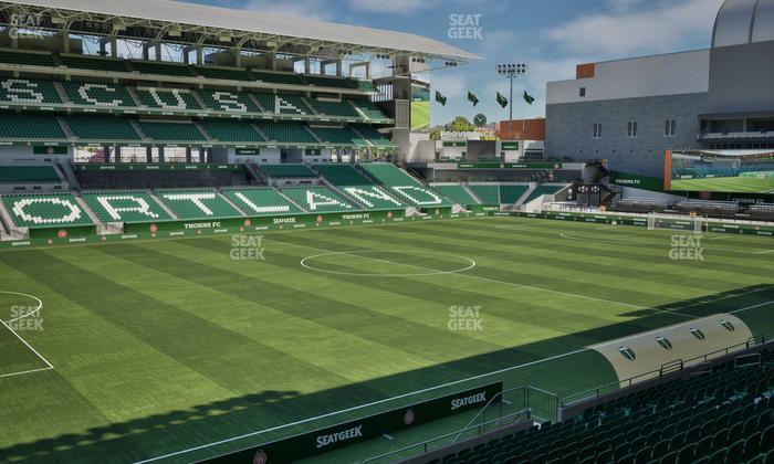 Providence Park - Section 114 Seat View