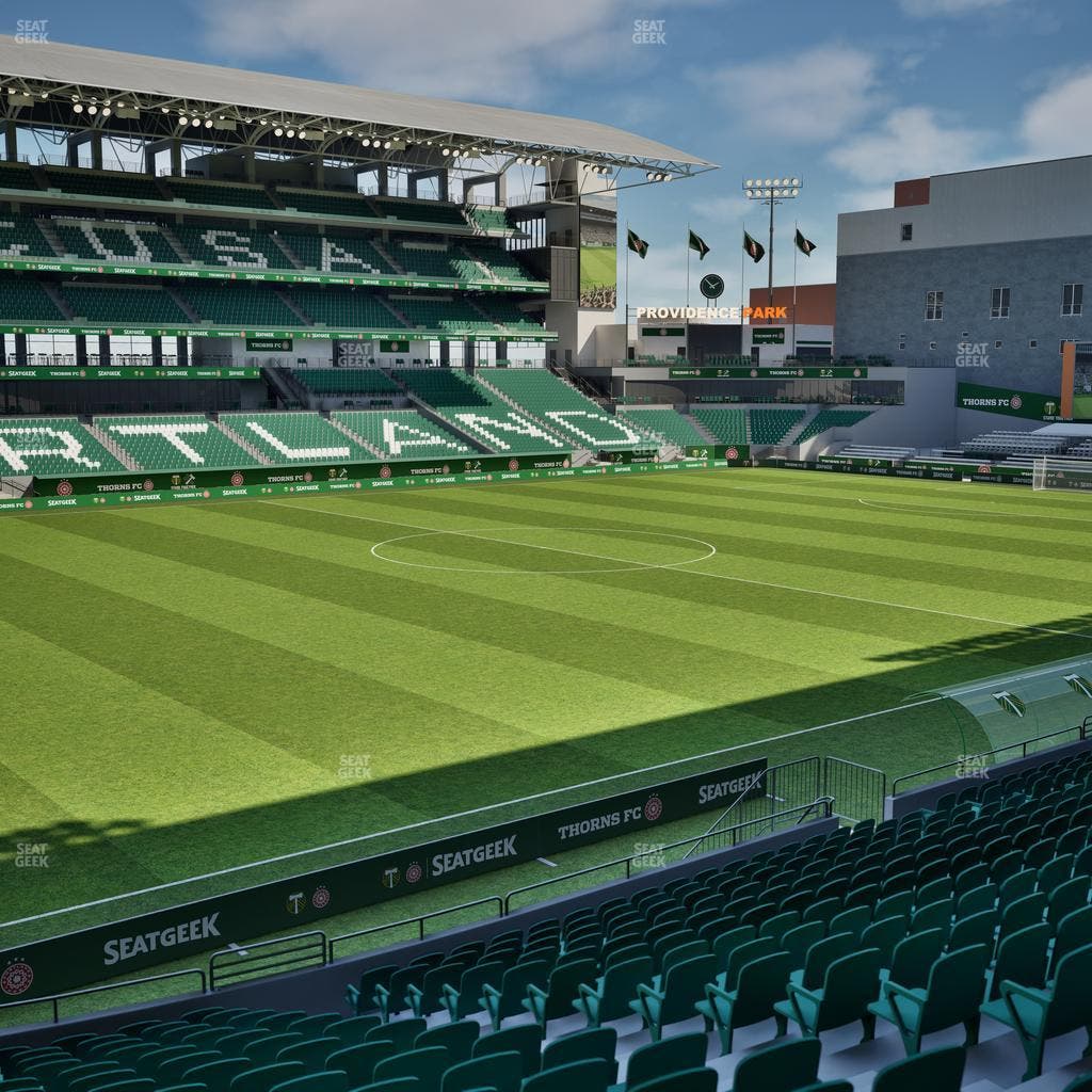 Providence Park - Section 114 Seat View