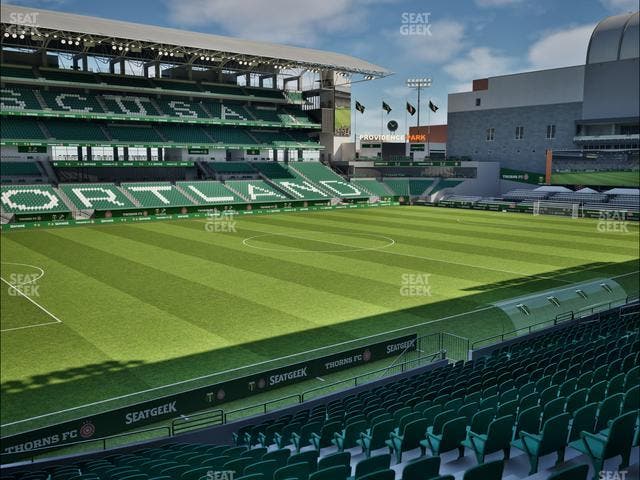 Providence Park - Section 114 Seat View