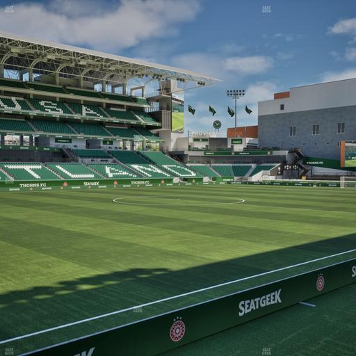 Providence Park - Section 114 Seat View