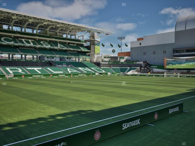 Providence Park - Section 114 Seat View