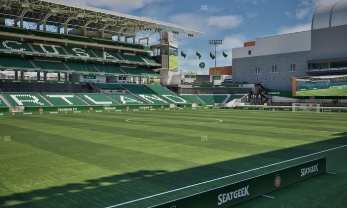 Providence Park - Section 114 Seat View