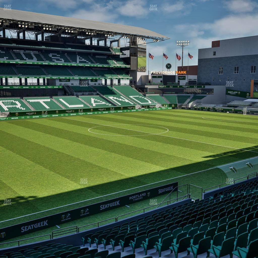 Providence Park - Section 114 Seat View
