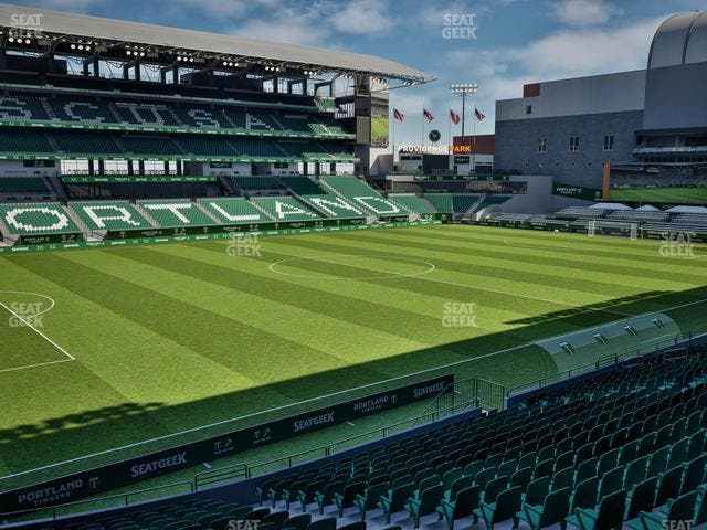 Providence Park - Section 114 Seat View