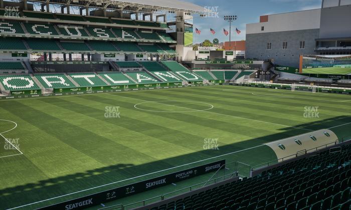 Providence Park - Section 114 Seat View