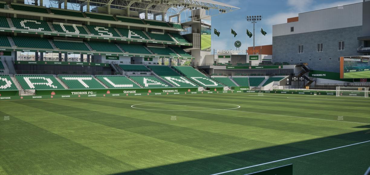 Providence Park - Section 115 Seat View