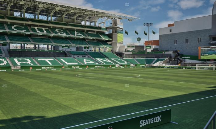 Providence Park - Section 115 Seat View