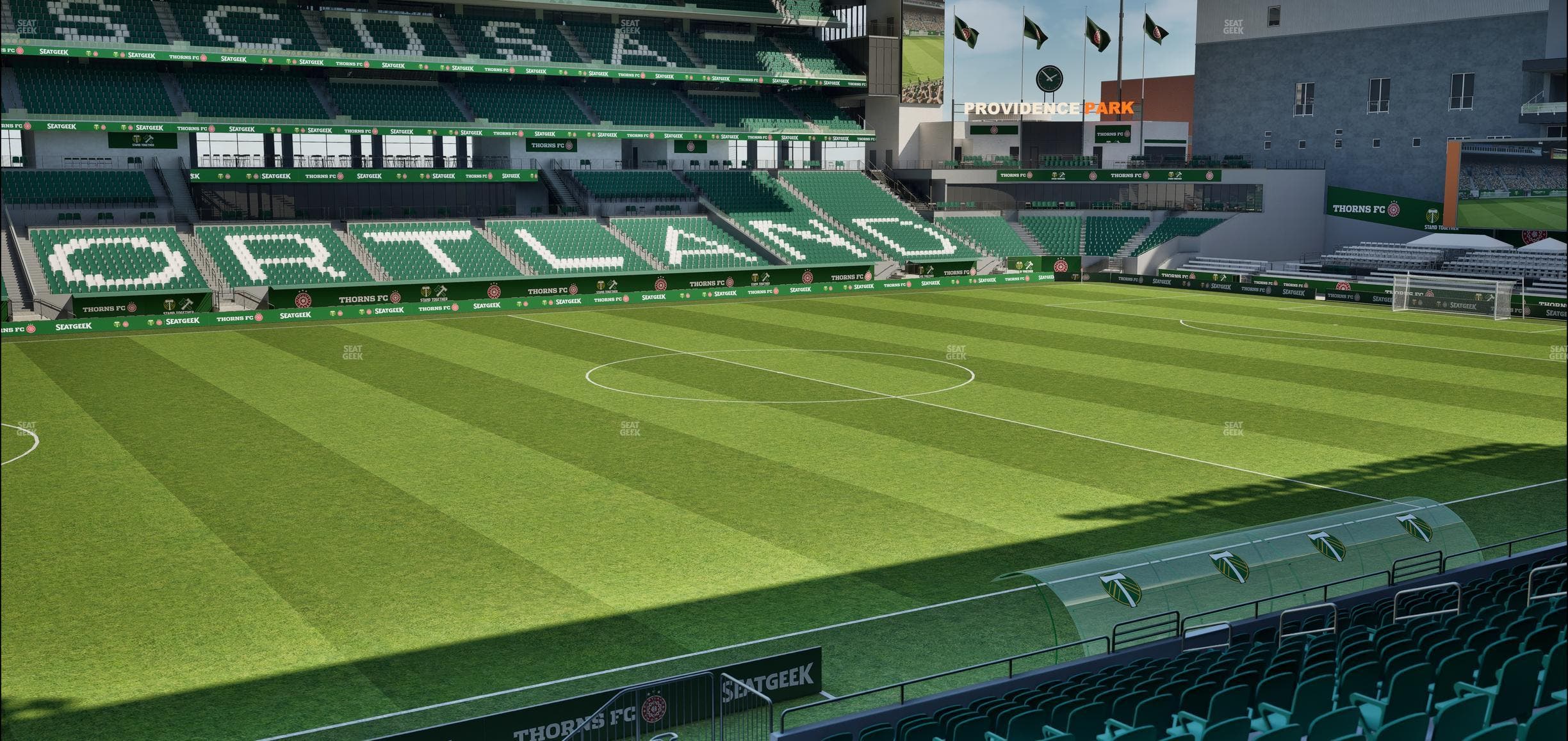Providence Park - Section 115 Seat View