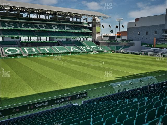Providence Park - Section 115 Seat View