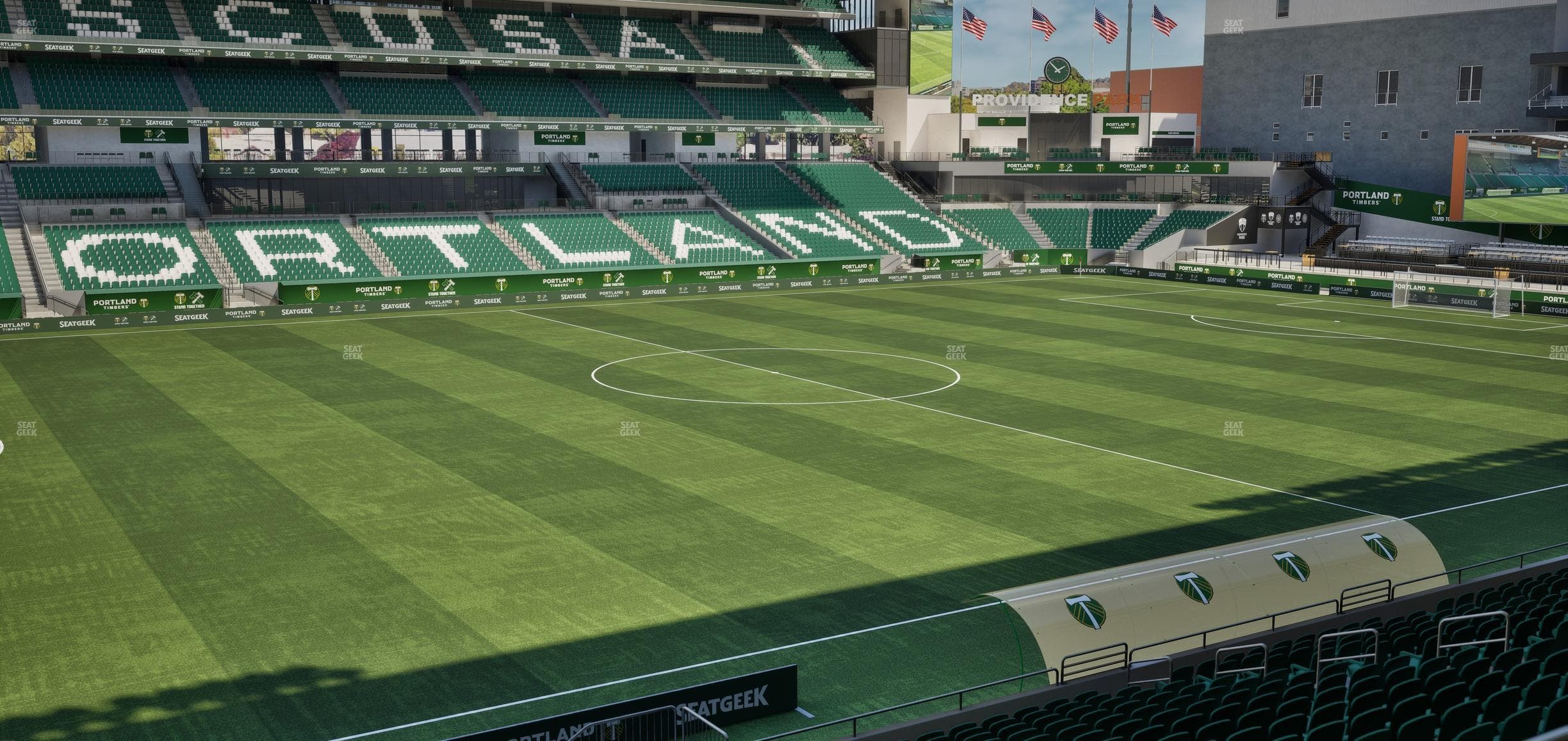 Providence Park - Section 115 Seat View