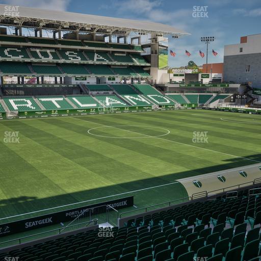 Providence Park - Section 115 Seat View