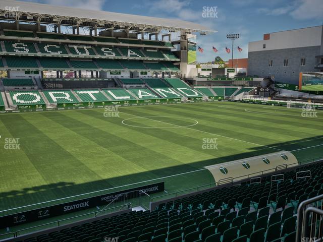 Providence Park - Section 115 Seat View