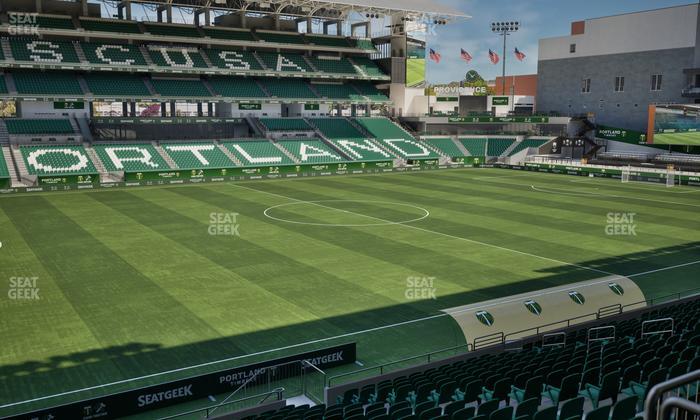 Providence Park - Section 115 Seat View