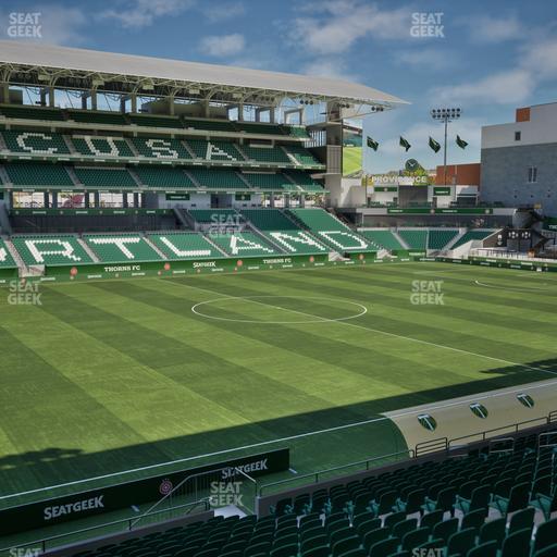 Providence Park - Section 115 Seat View