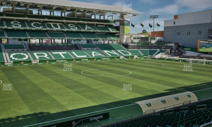 Providence Park - Section 115 Seat View