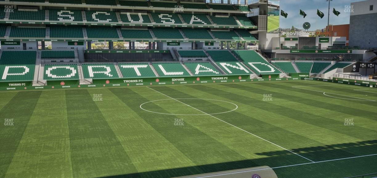 Providence Park - Section 116 Seat View