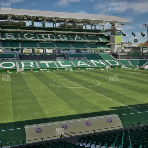 Providence Park - Section 116 Seat View