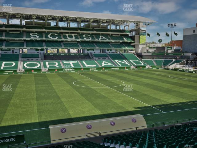 Providence Park - Section 116 Seat View