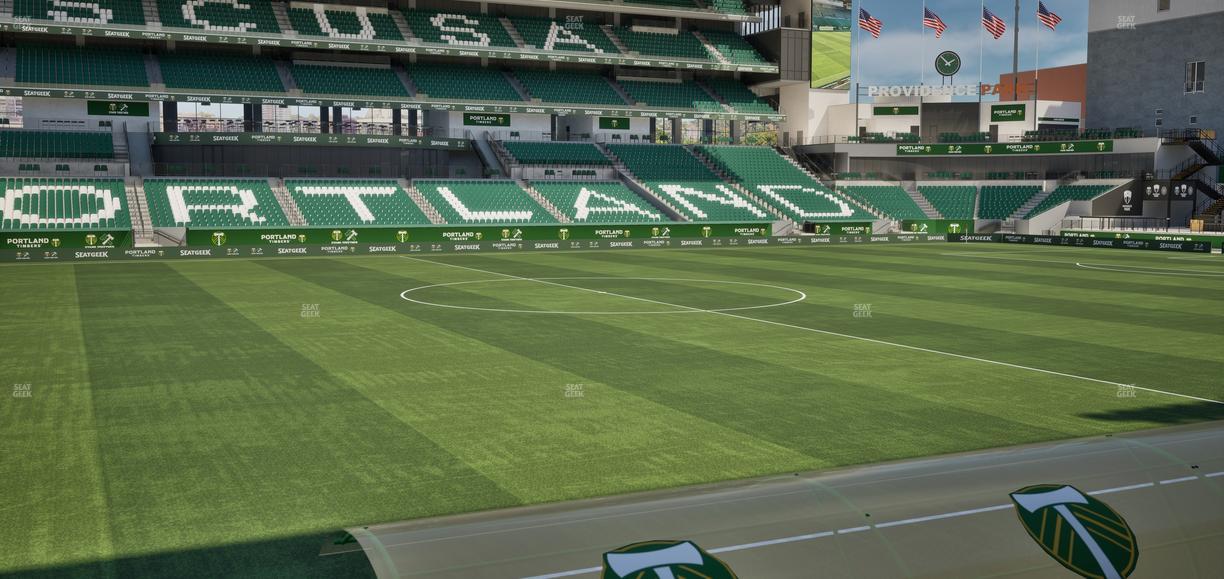 Providence Park - Section 116 Seat View