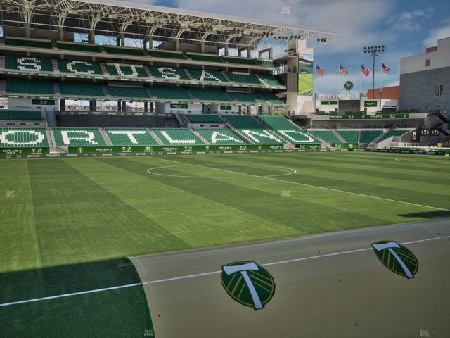Providence Park - Section 116 Seat View