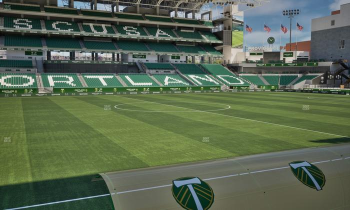 Providence Park - Section 116 Seat View