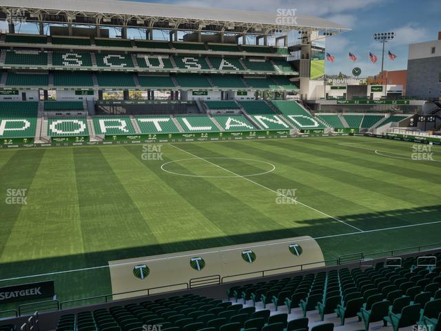 Providence Park - Section 116 Seat View