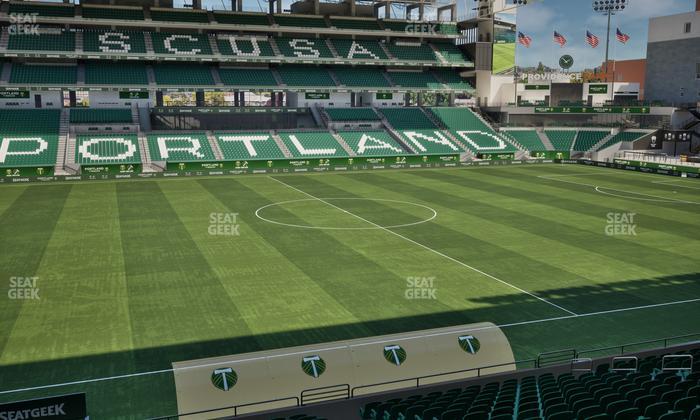 Providence Park - Section 116 Seat View