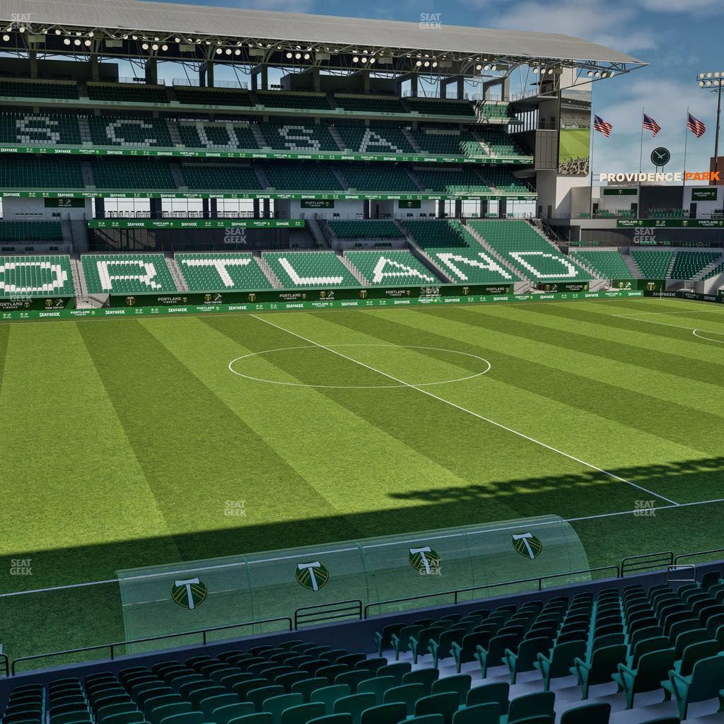 Providence Park - Section 116 Seat View