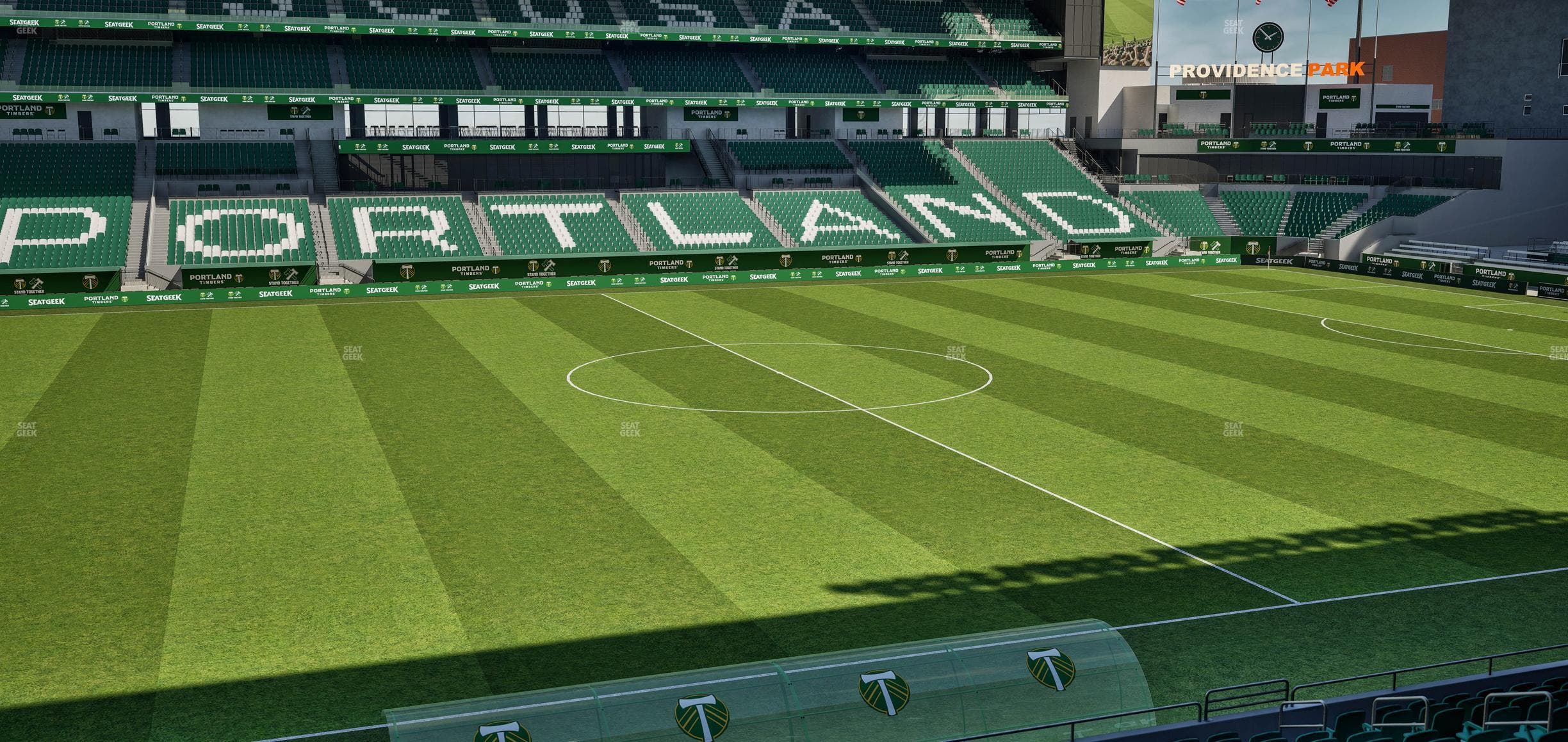 Providence Park - Section 116 Seat View