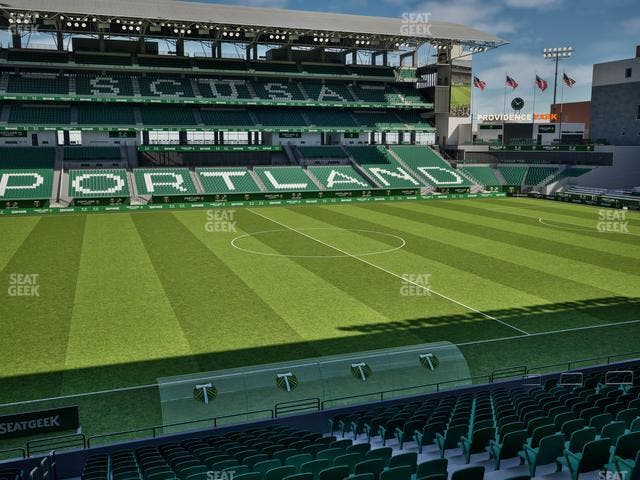 Providence Park - Section 116 Seat View
