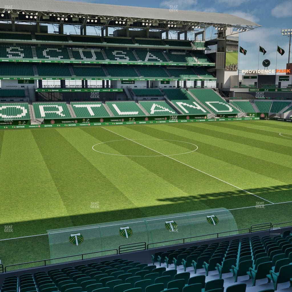 Providence Park - Section 116 Seat View