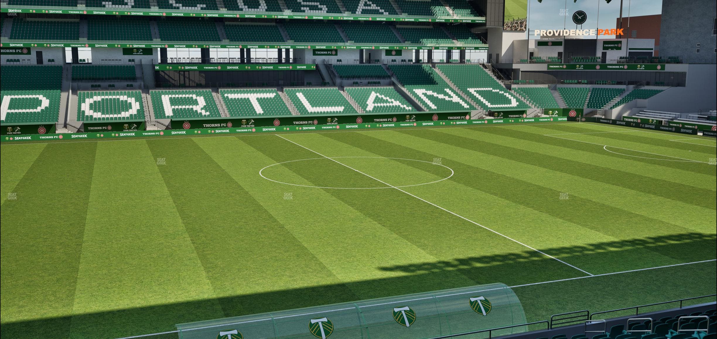 Providence Park - Section 116 Seat View